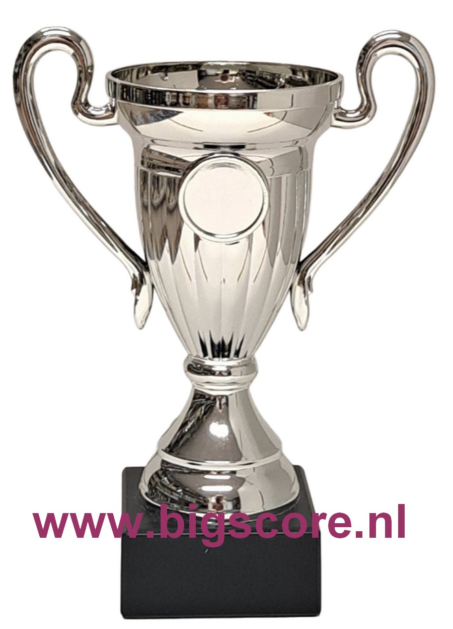 AUB 551 Kunststofbeker Zilver LAATSE 5 stuks OP=OP!!